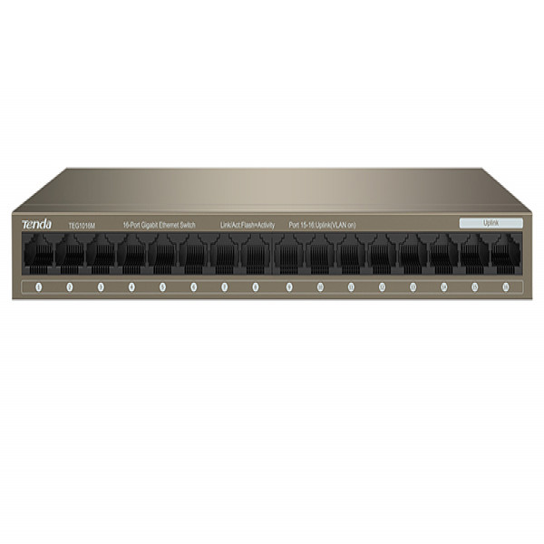 Switch Gigabit 16 cổng Tenda TEG1016M 10/100/1000Mbs