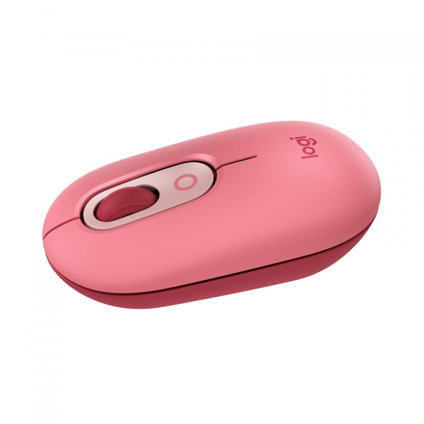 Chuột không dây Logitech Pop Emoji HeartBreaker Rose (USB/Bluetooth/Hồng)