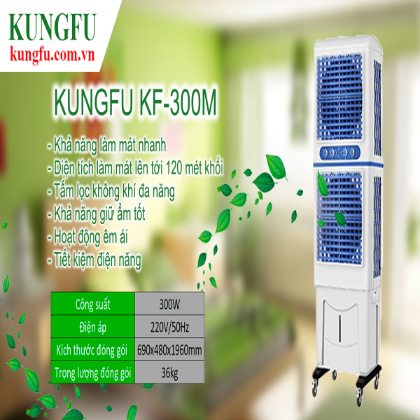 MÁY LÀM MÁT KHÔNG KHÍ KUNGFU KF-300M
